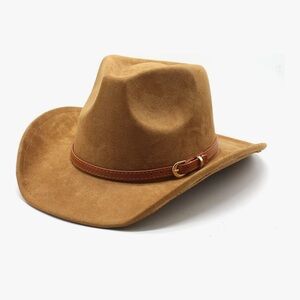 Stylish Tan Cowboy Hat